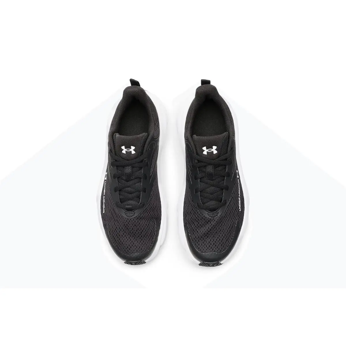Under Armour shoes - Black/Black/White 0