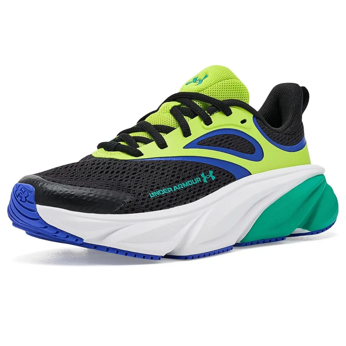 Under Armour shoes - Black/Black/White 13