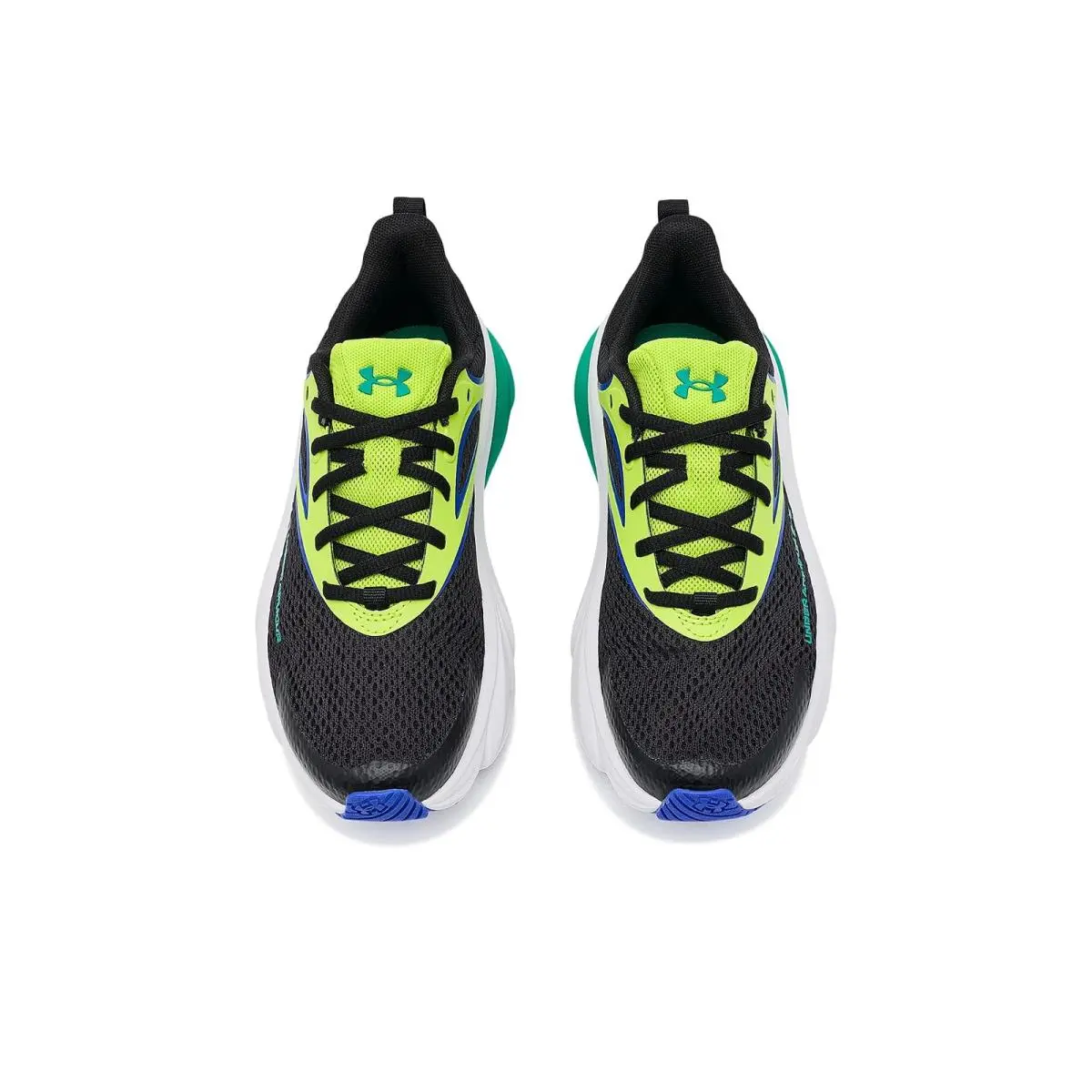 Under Armour shoes - Black/Black/White 14