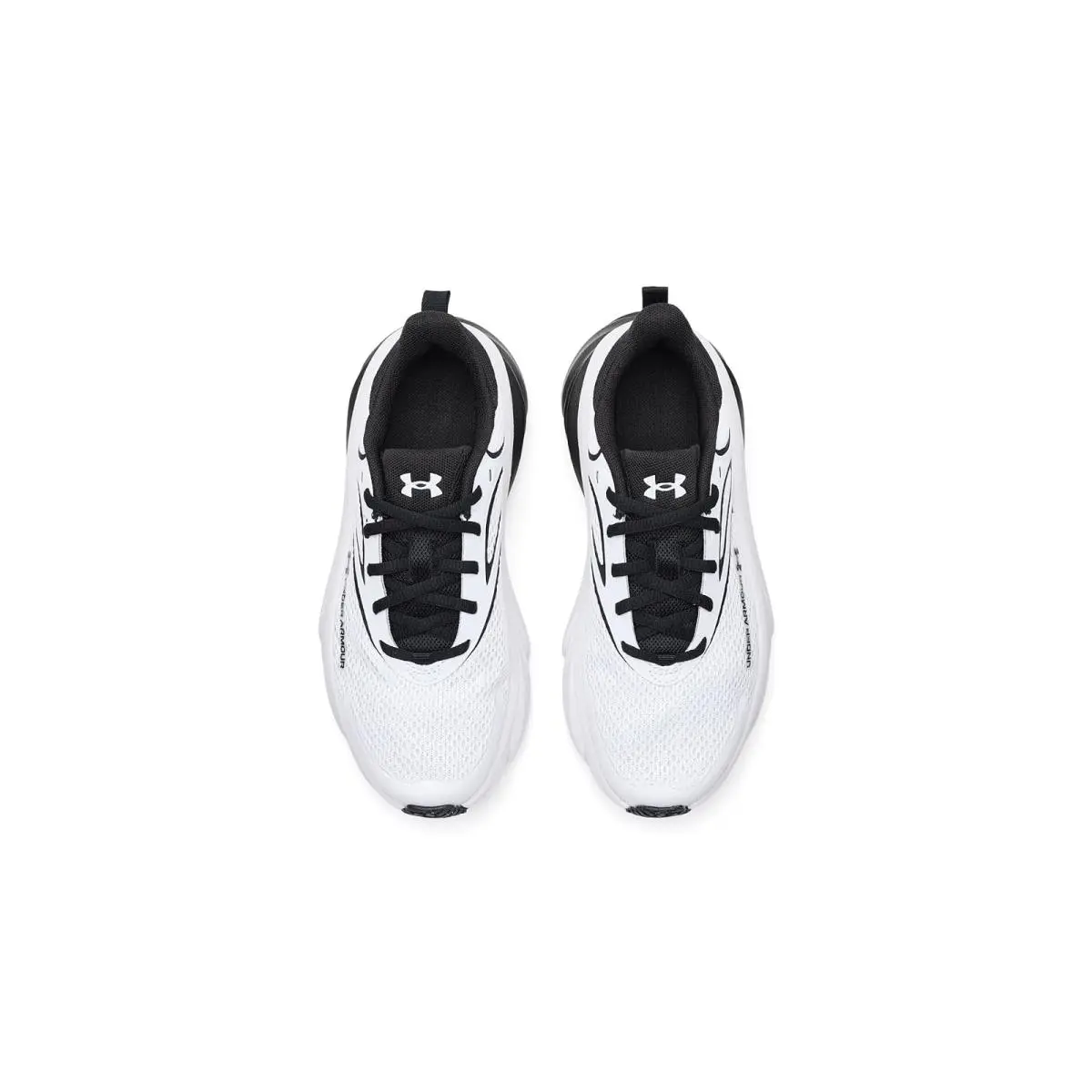 Under Armour shoes - Black/Black/White 21
