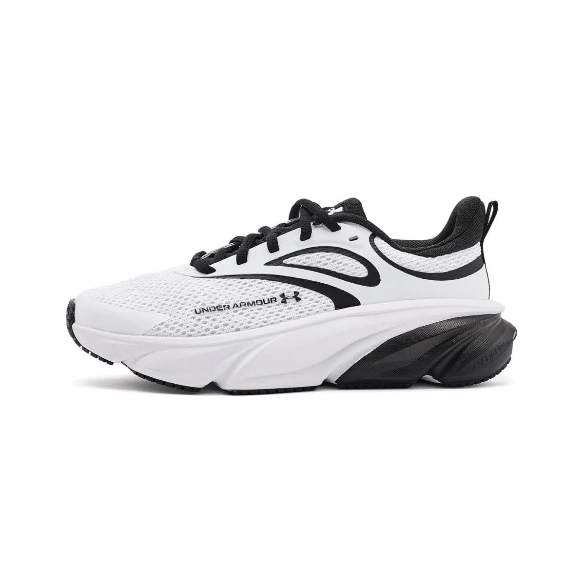 Under Armour shoes - Black/Black/White 23