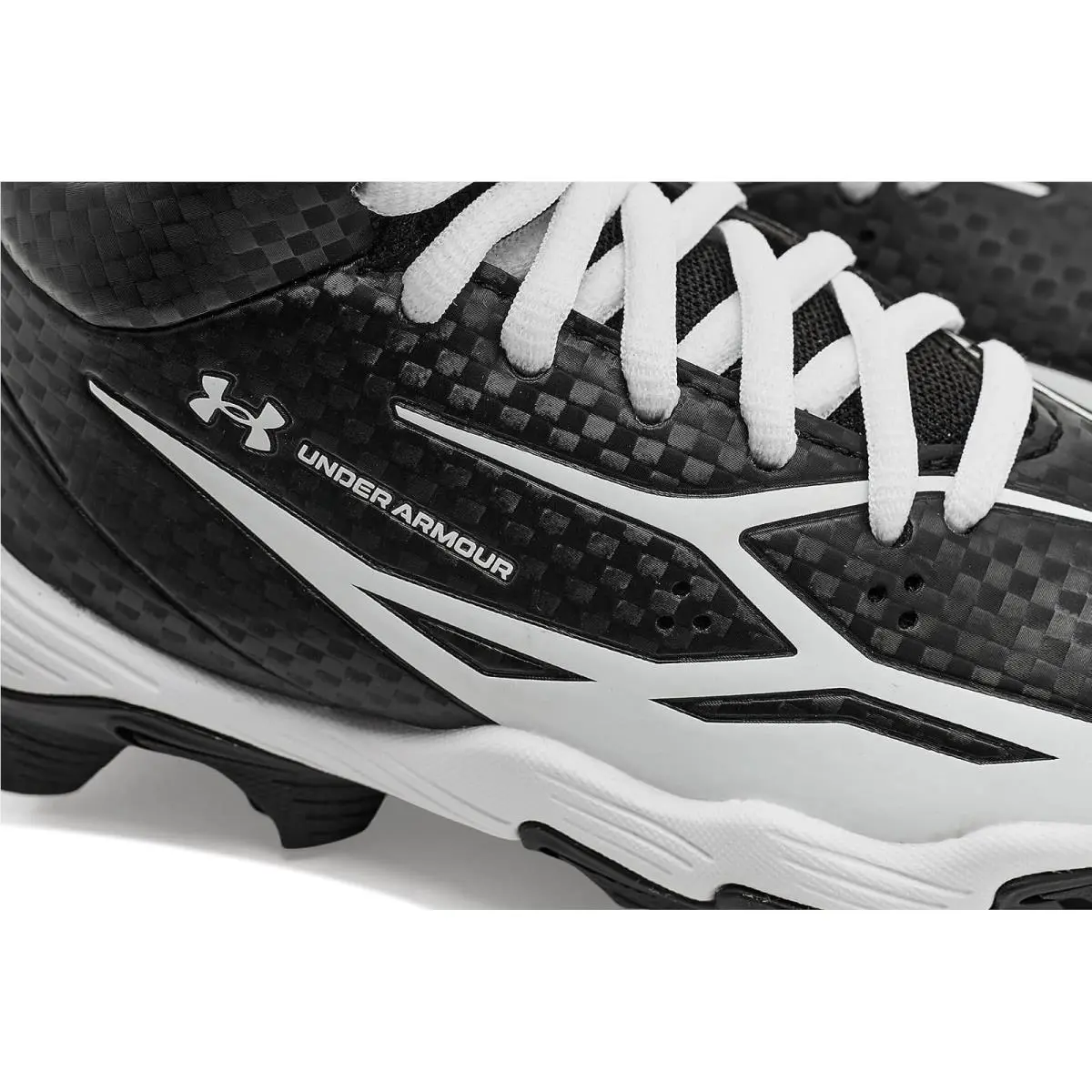 Under Armour shoes - Black/White/White 4