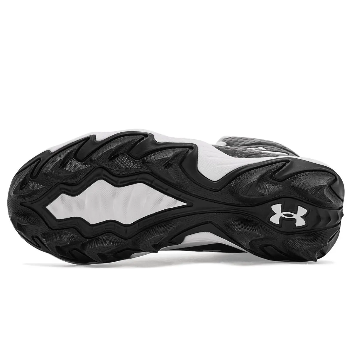 Under Armour shoes - Black/White/White 10