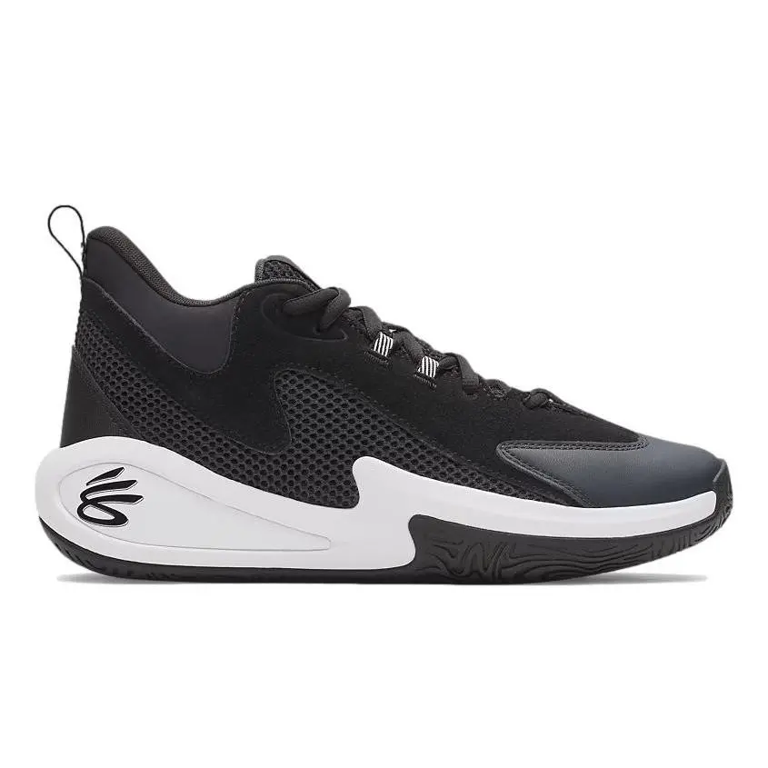 Under Armour Men`s UA Curry 3Z 25 Sde Basketball Shoes Black 6000750-002