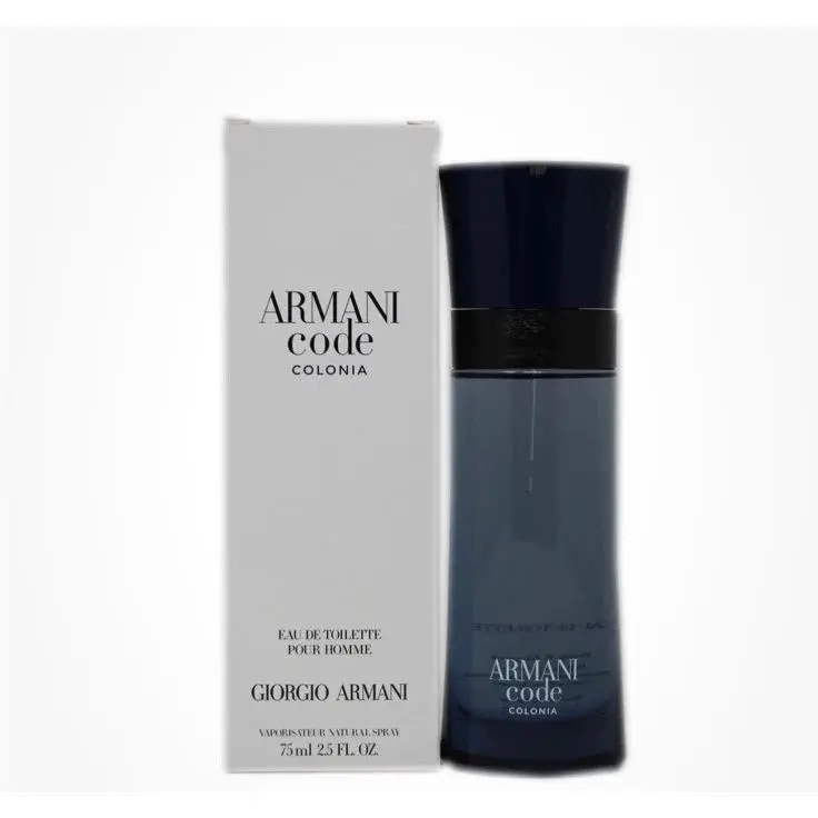 Armani Code Colonia by Carolina Herrera 2.5oz Edt For Men White Box by Giorgio Armani