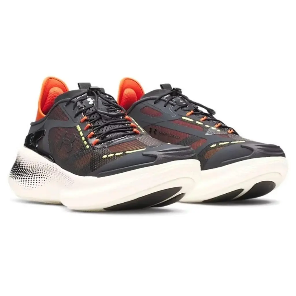 Under Armour shoes - Under Armour Echo - Echo - Gray, Manufacturer: Anthracite / Dark Orange / Metallic Black - 016 21