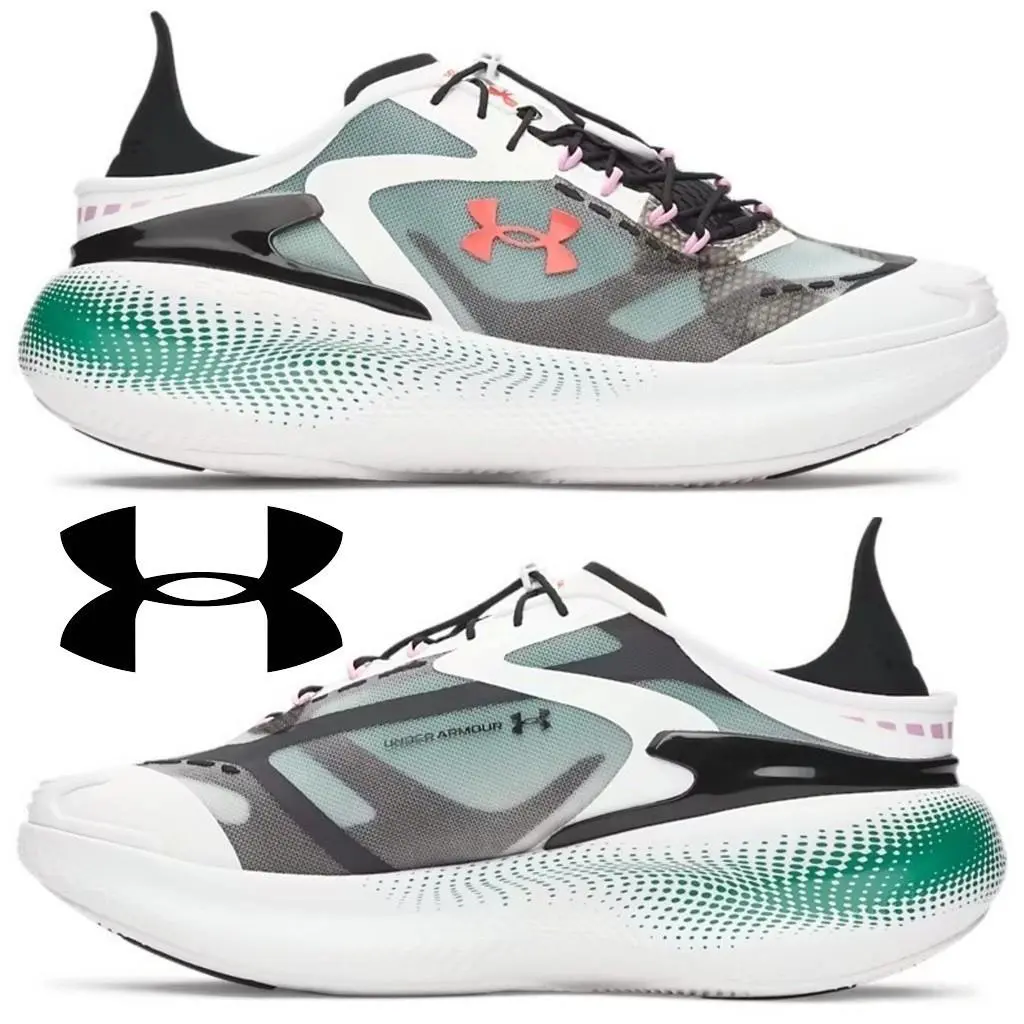 Under Armour shoes - Under Armour Echo - Echo - Green, Manufacturer: White / Valiant Green / Black - 102 6