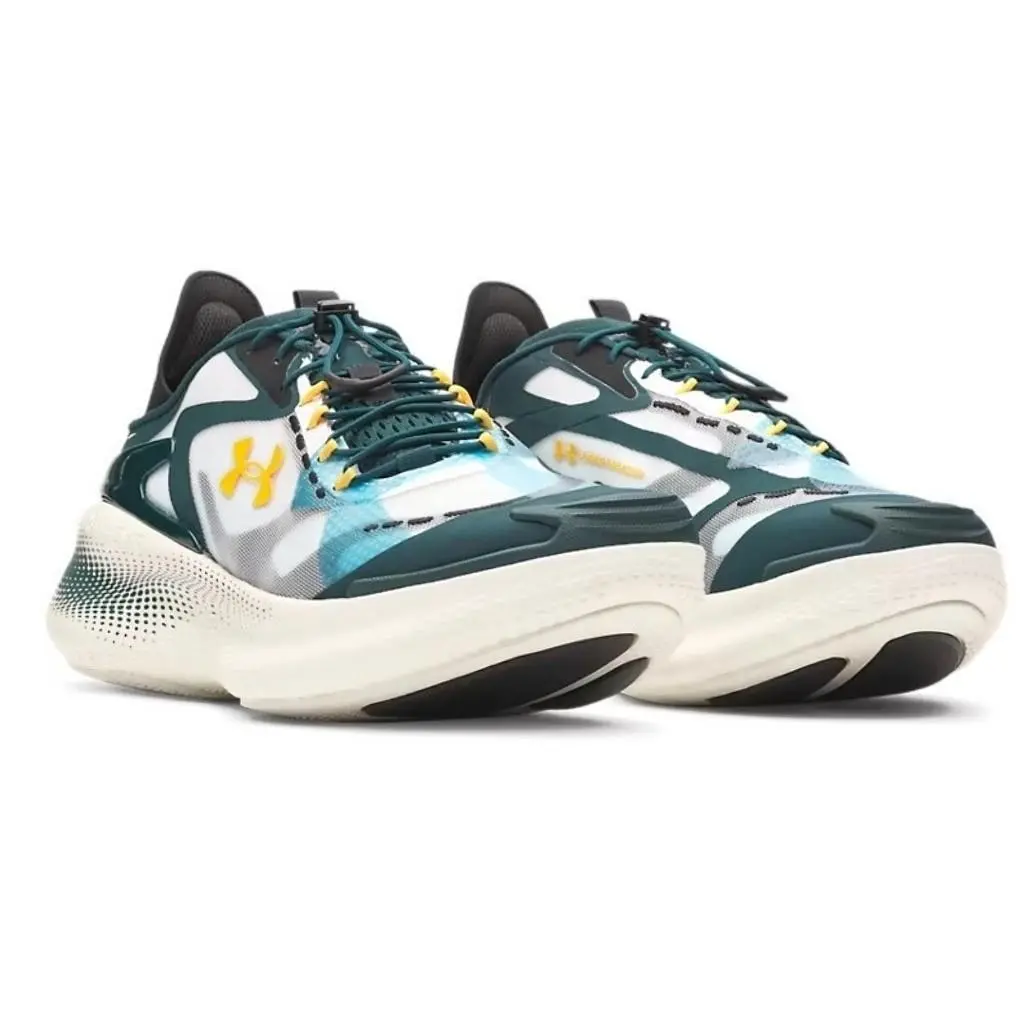 Under Armour shoes - Under Armour Echo - Echo - Green, Manufacturer: White / Arden Green / Campus Gold - 103 0