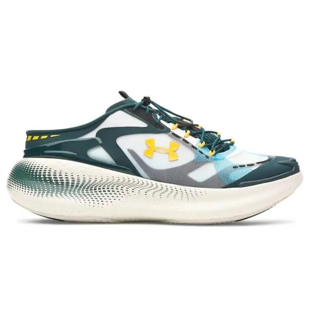 Under Armour shoes - Under Armour Echo - Echo - Green, Manufacturer: White / Arden Green / Campus Gold - 103 3