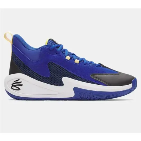 Under Armour Curry 3Z 25 Sde Shoes Mens Blue White Basketball 6000750 400