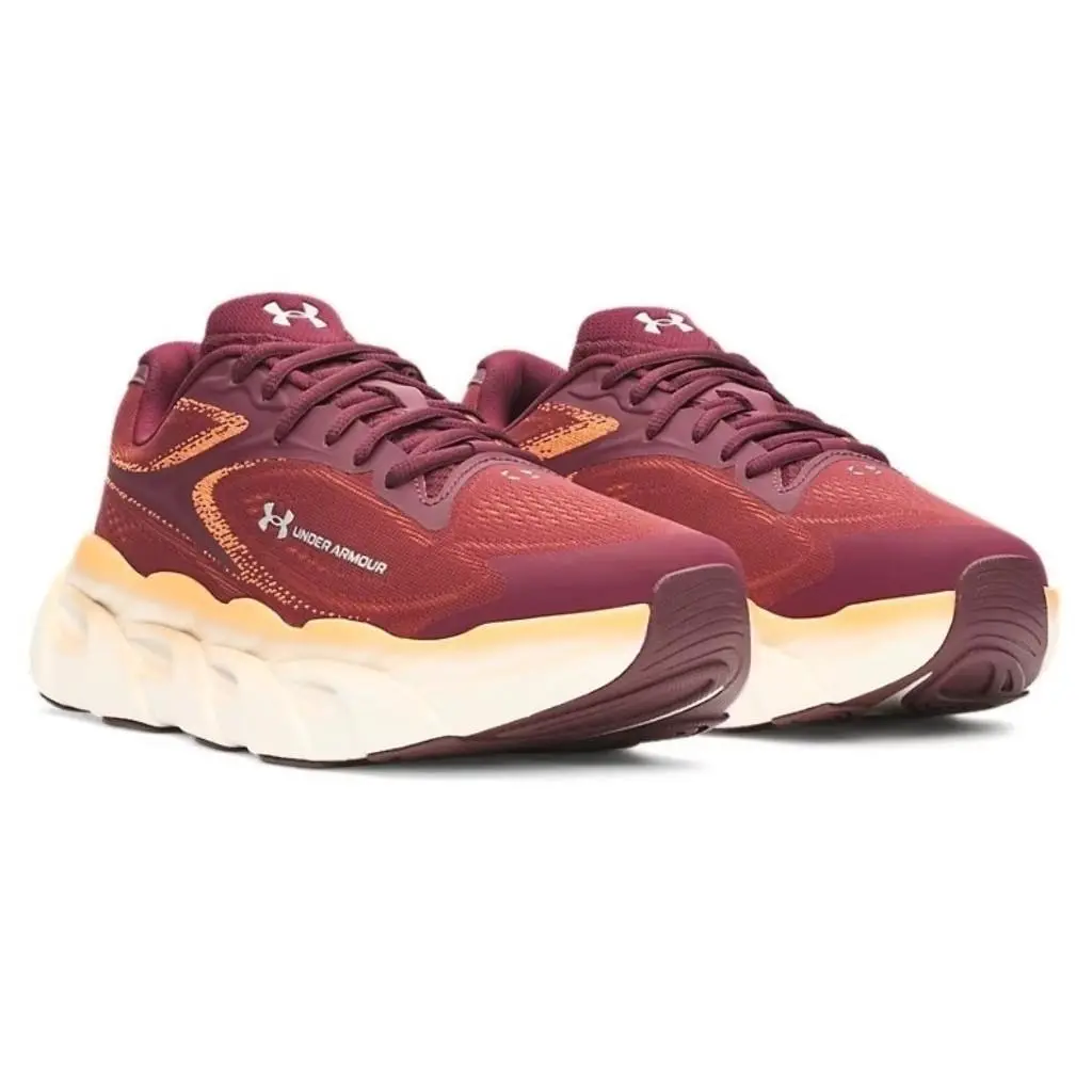 Under Armour shoes - Under Armour HB Runner 2 - Red, Manufacturer: Vintage Maroon / Blaze Orange / Summit White - 625 0