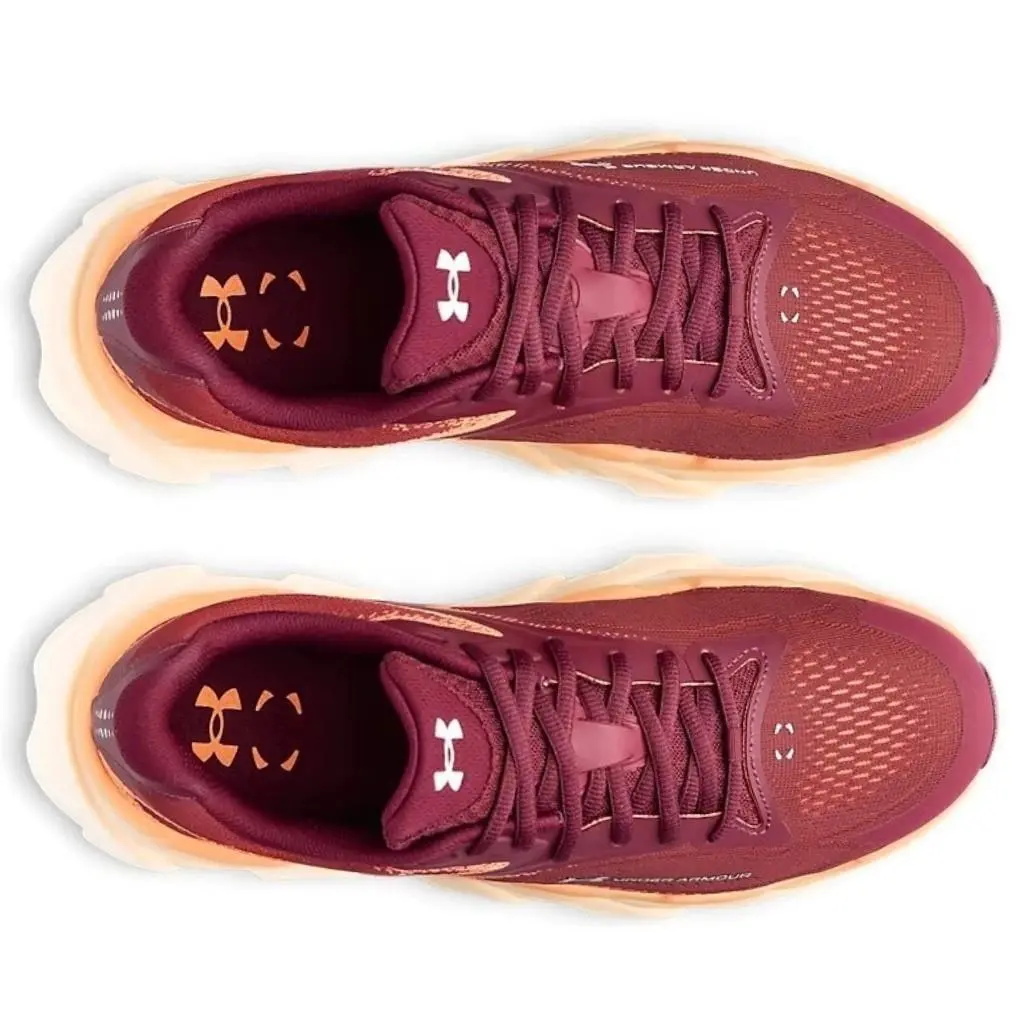 Under Armour shoes - Under Armour HB Runner 2 - Red, Manufacturer: Vintage Maroon / Blaze Orange / Summit White - 625 22