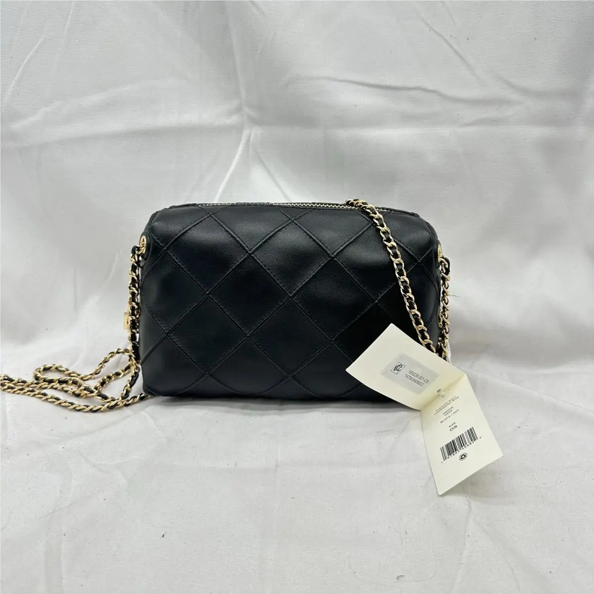 Tory Burch Womens Fleming Soft Crossbody Bag Leather 169226 Black