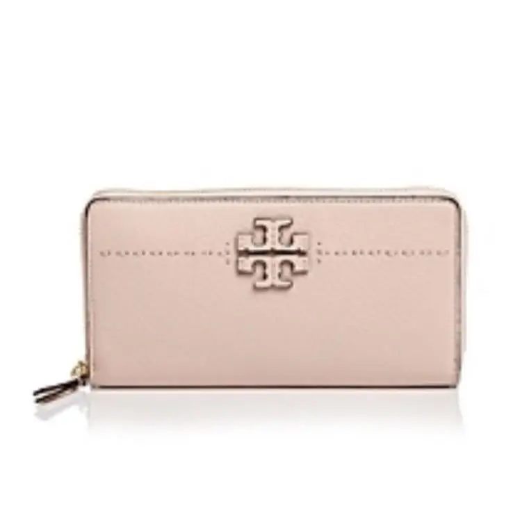 Tory Burch Mcgraw Continental Wallet - Pink Quartz - 41847
