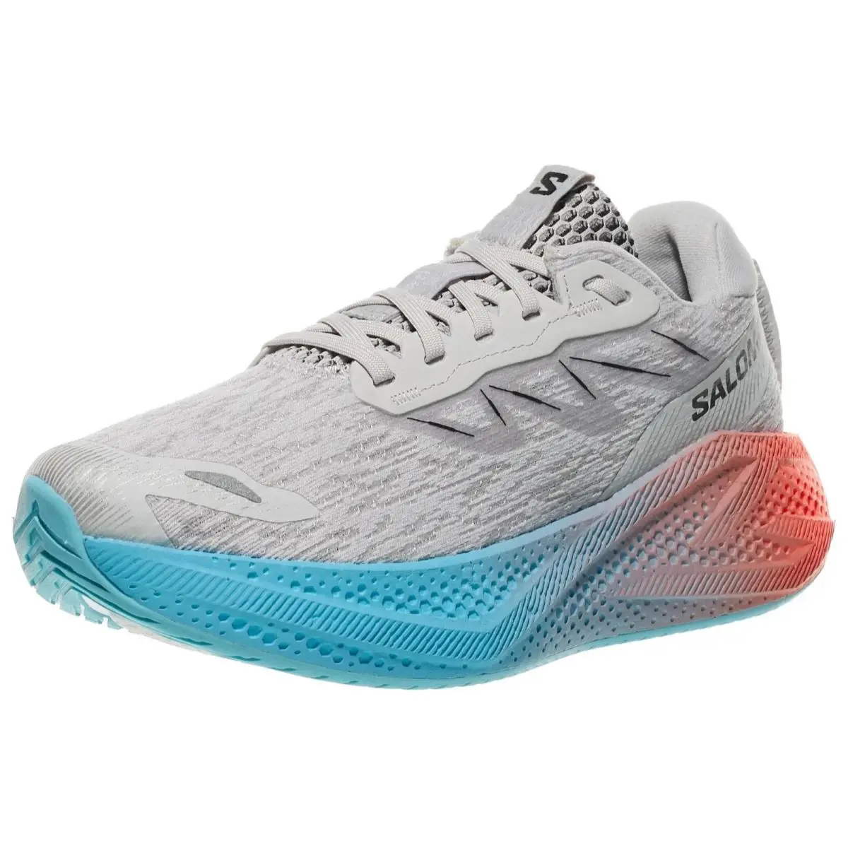 Salomon shoes - Salomon Aero Glide 4 - Aero Glide - L49228800 - Gray/Ojos Del Salar 0