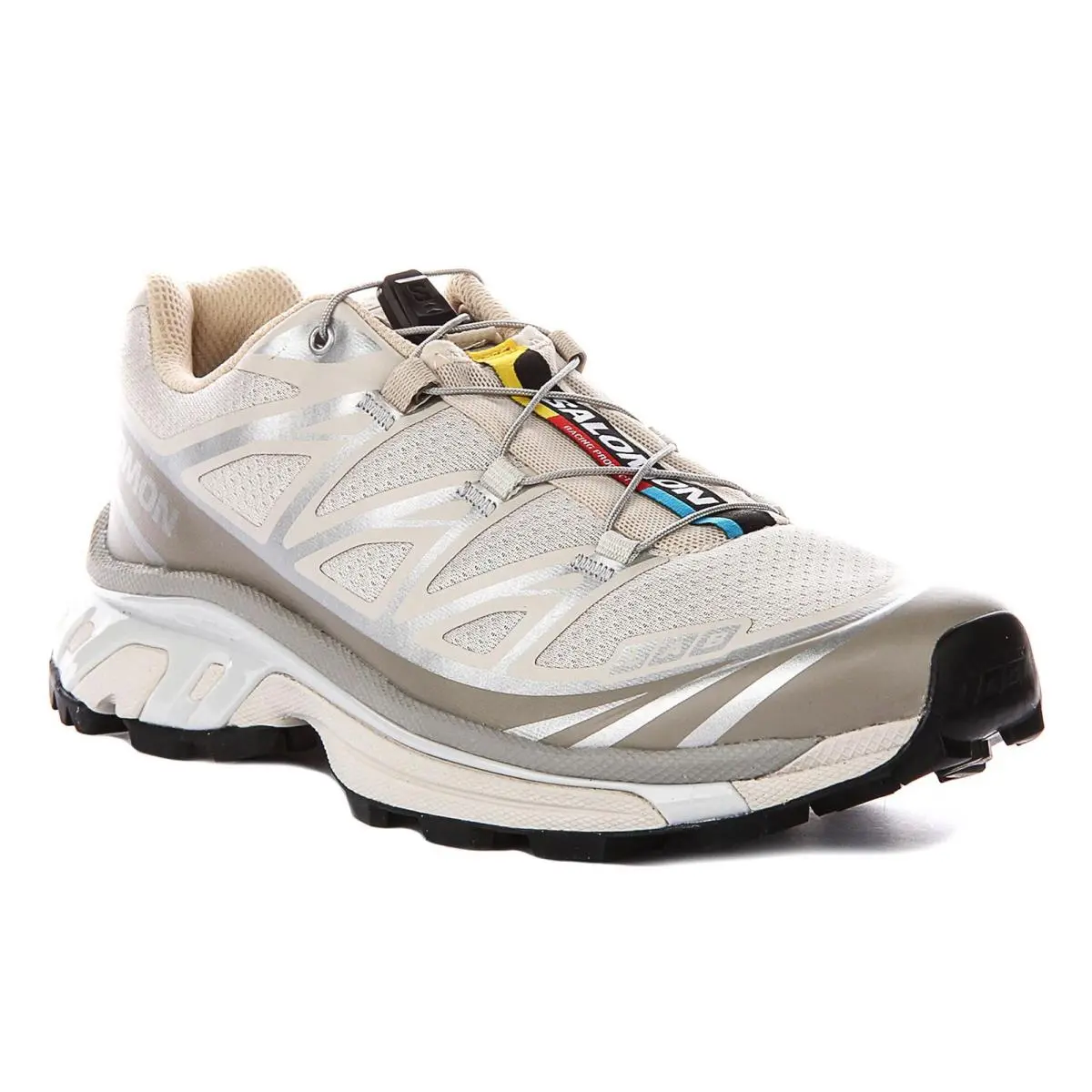 Salomon XT-6 Fast Lacing Hike Inspired Womens Sneaker In Beige US 7 - 11