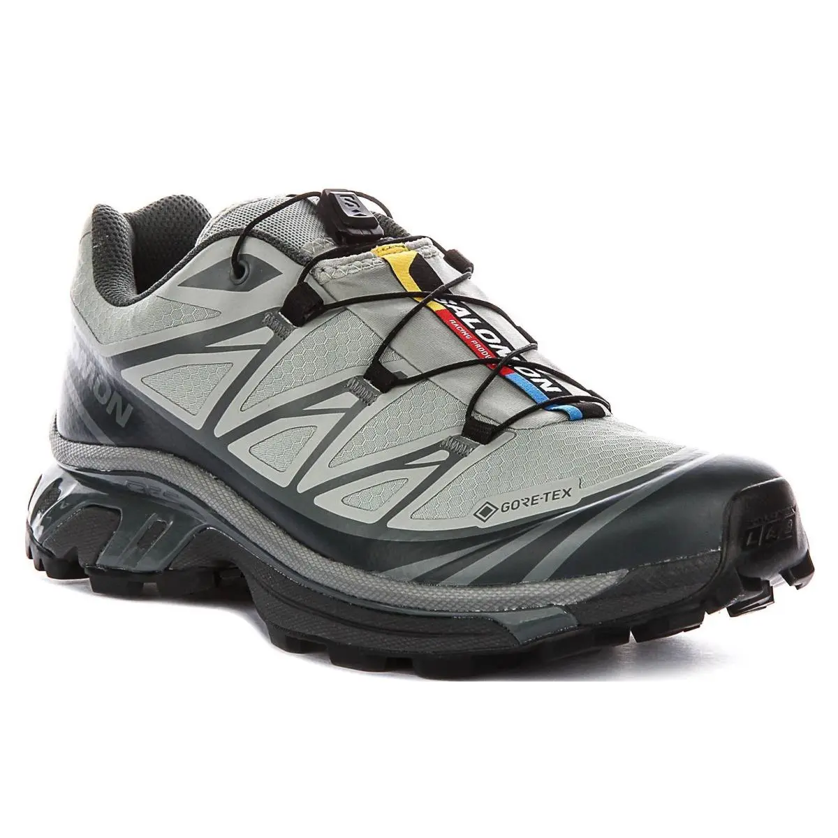 Salomon XT-6 Gtx Fast Lacing Hike Womens Sneakers In Light Grey US 5 - 8