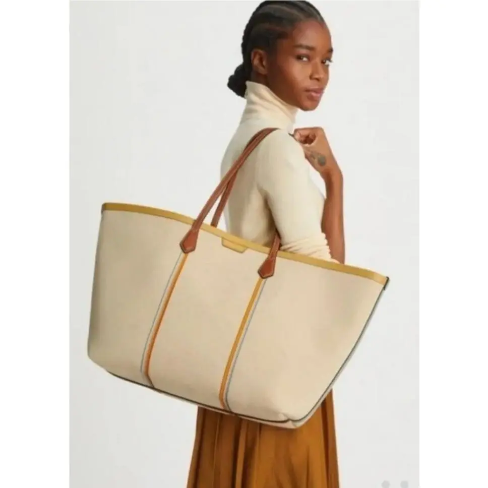 Tory Burch Perry Canvas Oversized Tote