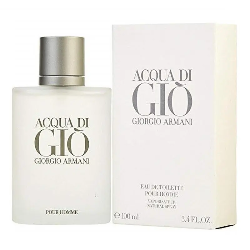 Acqua Di Gio Giorgio Armani Men 3.4 oz 100 ml Eau De Toilette Spray