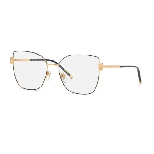 Chopard VCHG01M 0309 56 Shiny Gold Metal Frame Clear Lens Eyeglasses