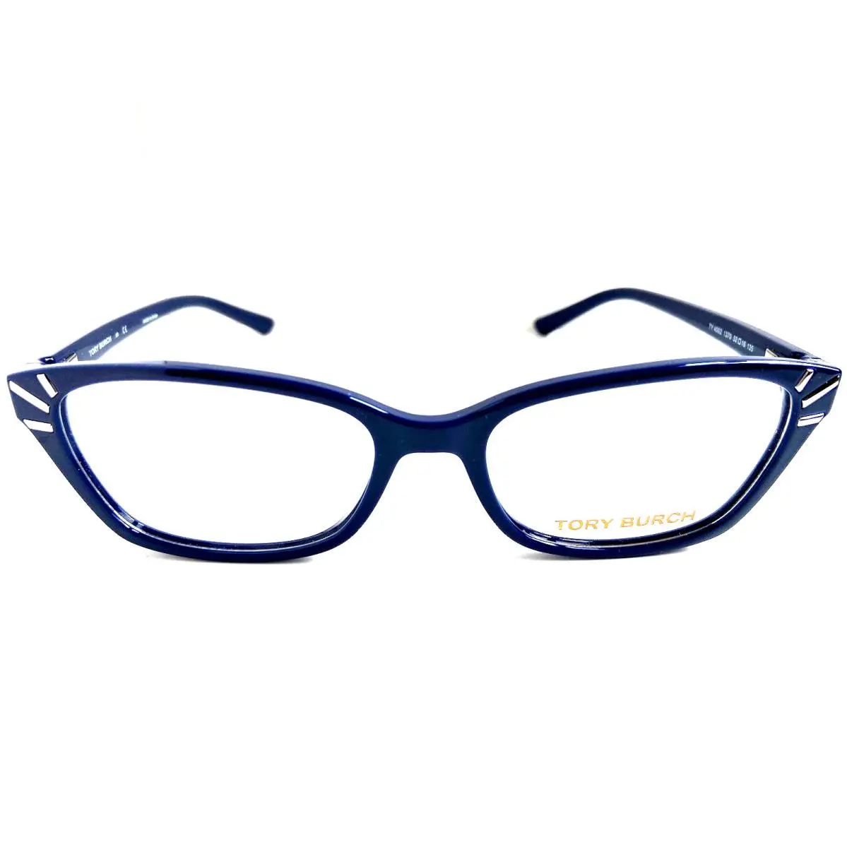 Tory Burch TY 0240 7013 Blue 52mm Cat Eye Rx Women`s Eyeglasses Frame