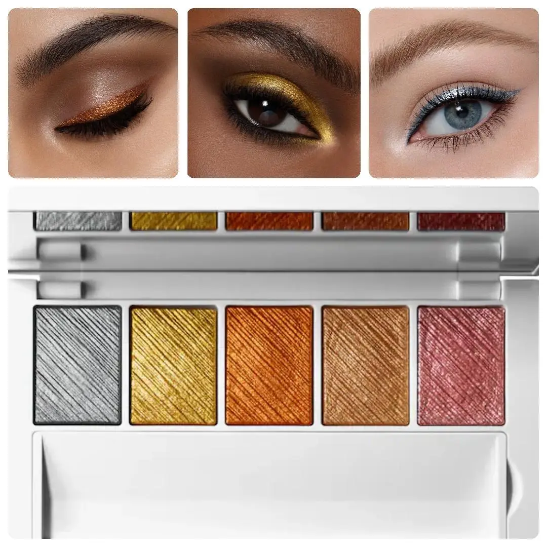 Makeup By Mario Master Metals Eyeshadow Palette 5 Shades 0.25 Oz