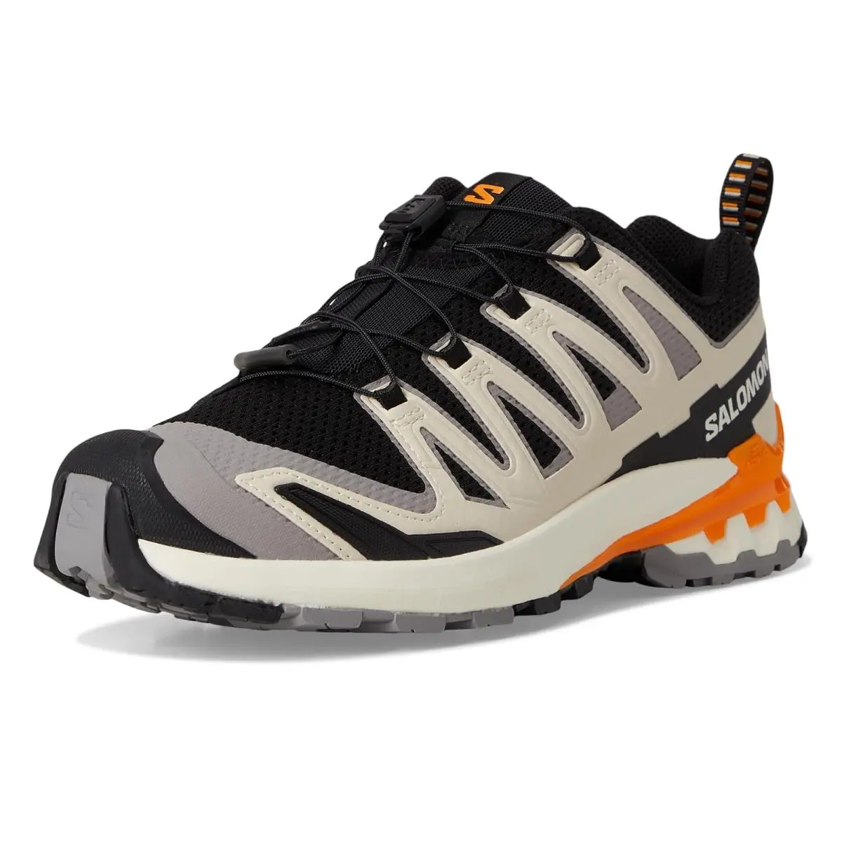 Salomon shoes - Black/Gull/Turmeric 5