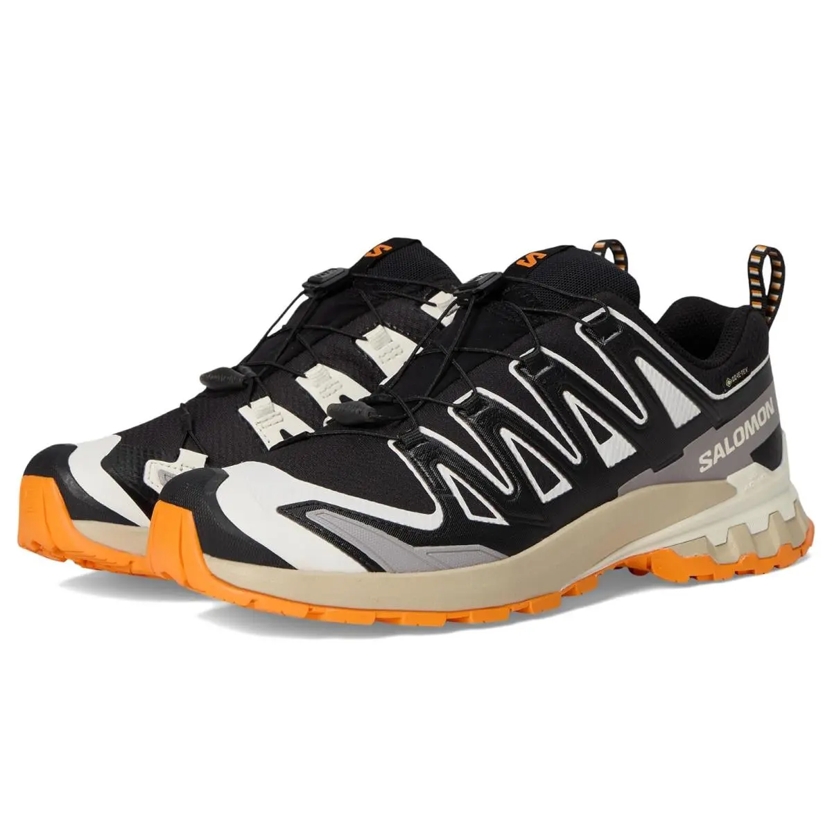 Salomon shoes - Black/Gull/Turmeric 13