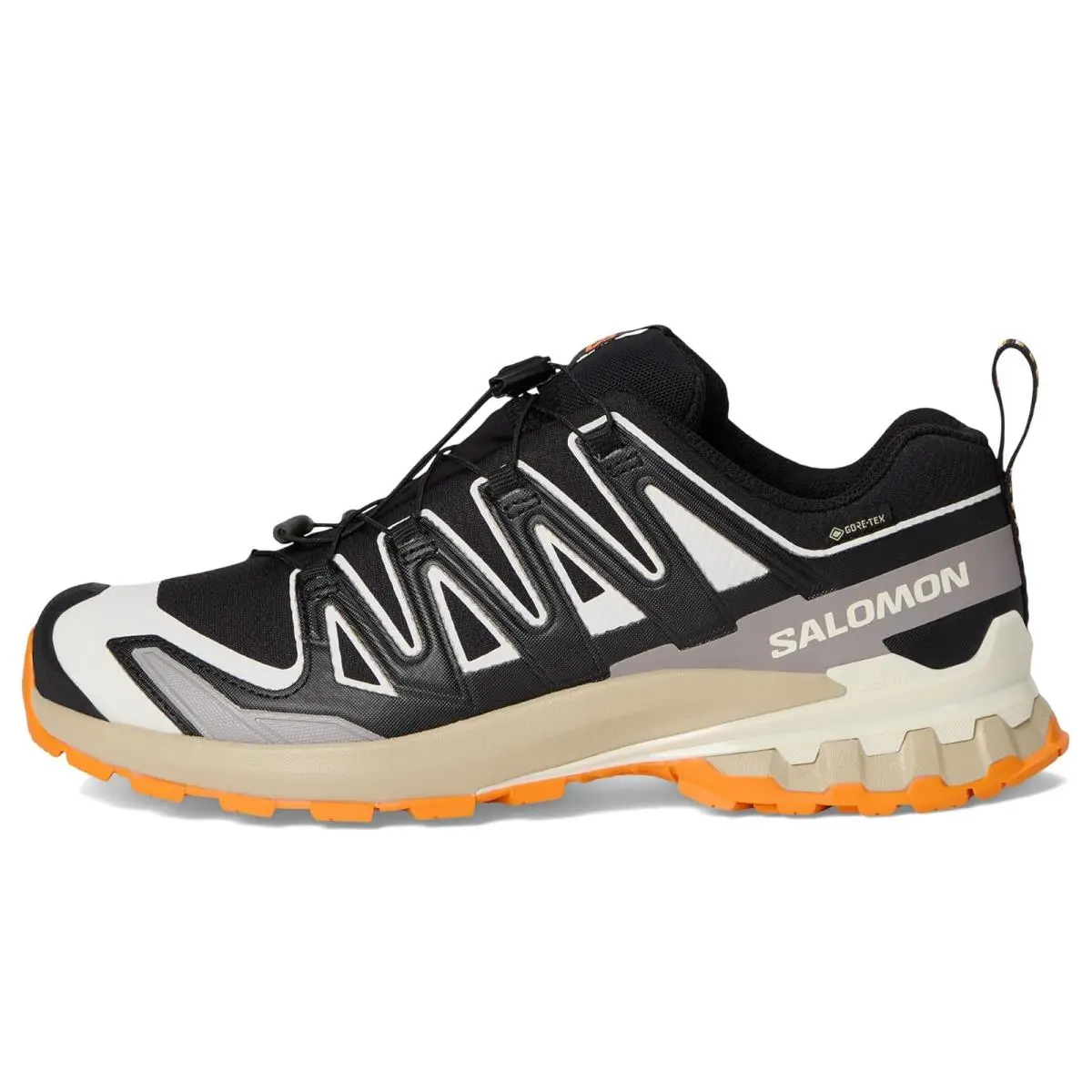Salomon shoes - Black/Gull/Turmeric 16