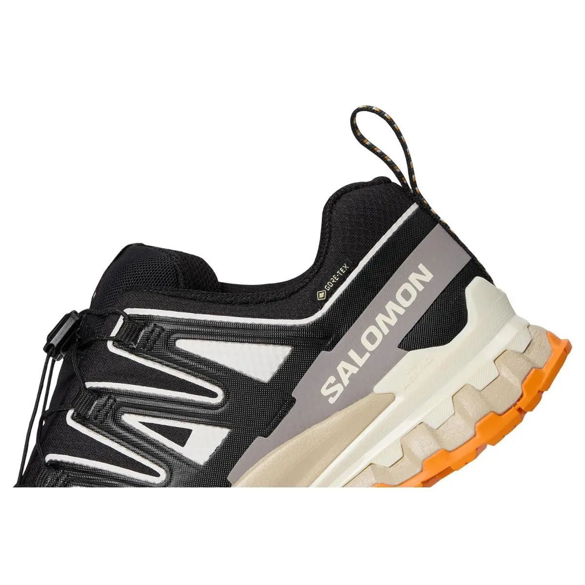 Salomon shoes - Black/Gull/Turmeric 18