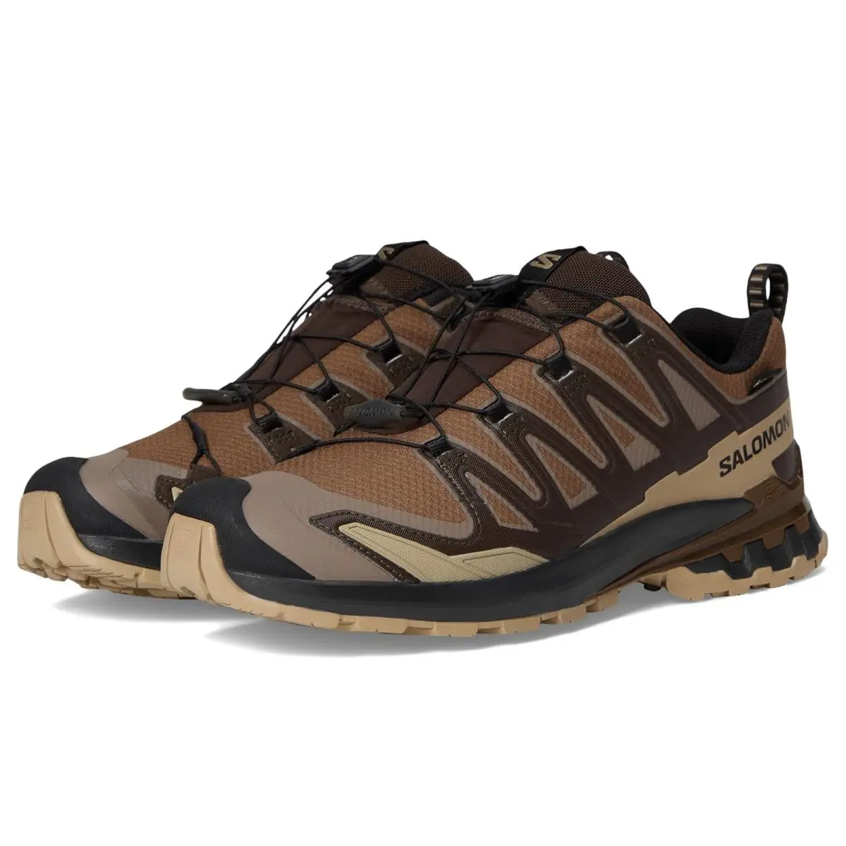 Salomon shoes - Black/Gull/Turmeric 20