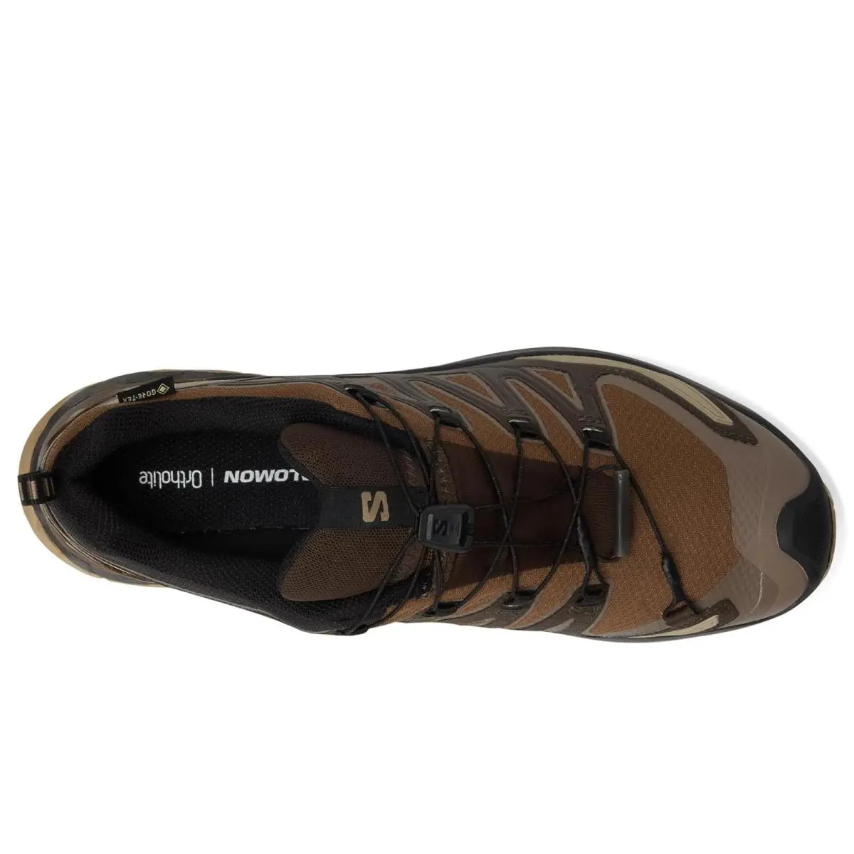 Salomon shoes - Black/Gull/Turmeric 21