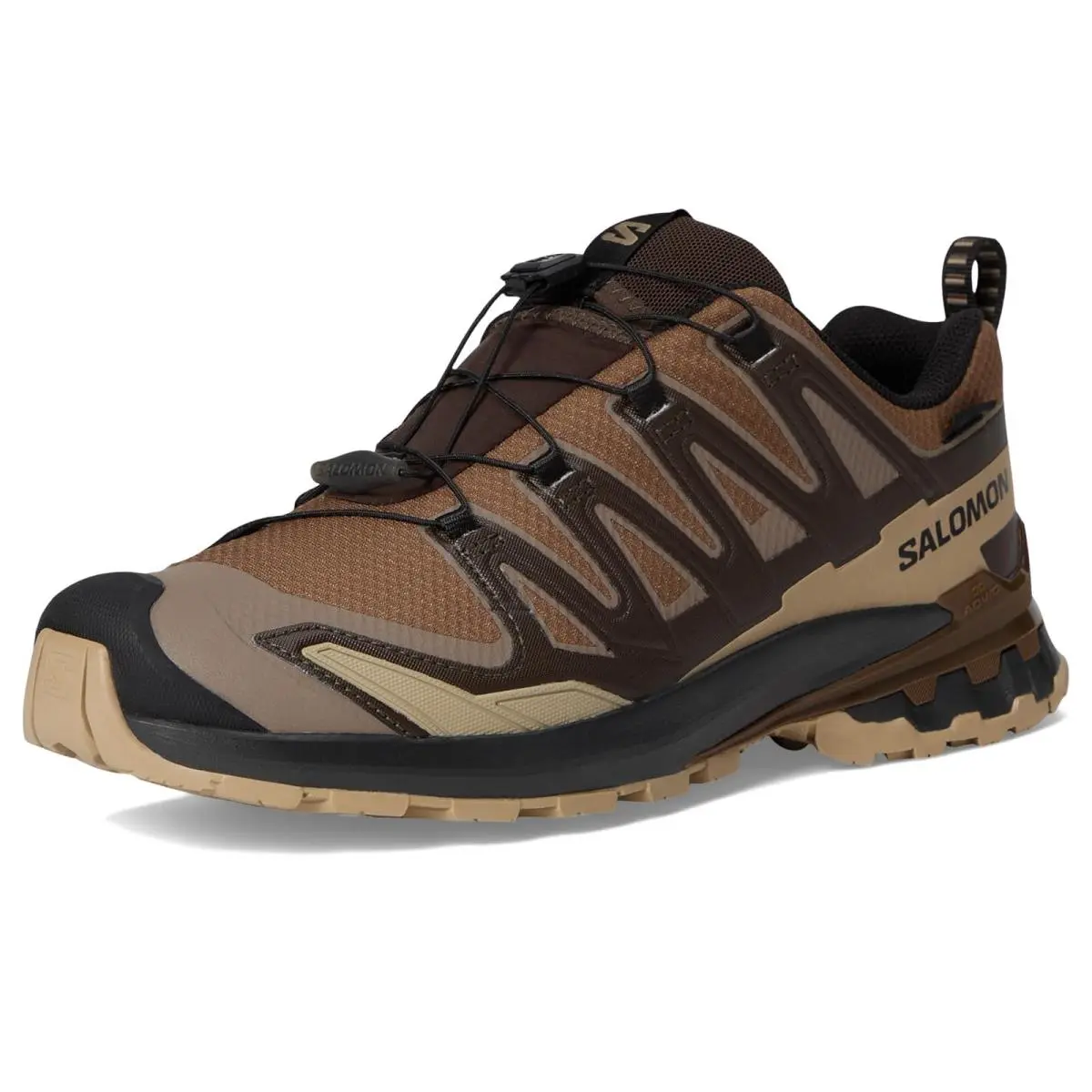 Salomon shoes - Black/Gull/Turmeric 26