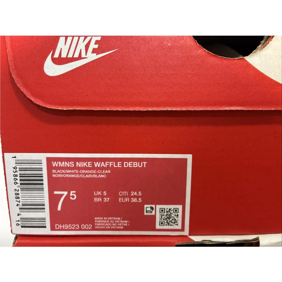 Nike shoes - Nike Waffle Debut - Waffle Debut - DH9523-002 - Black 7