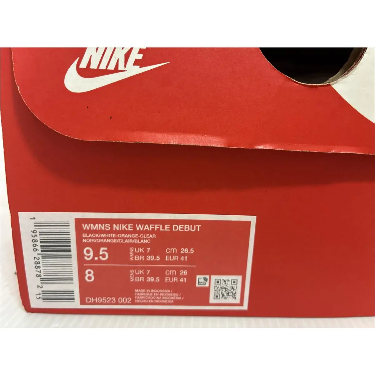 Nike shoes - Nike Waffle Debut - Waffle Debut - DH9523-002 - Black 20
