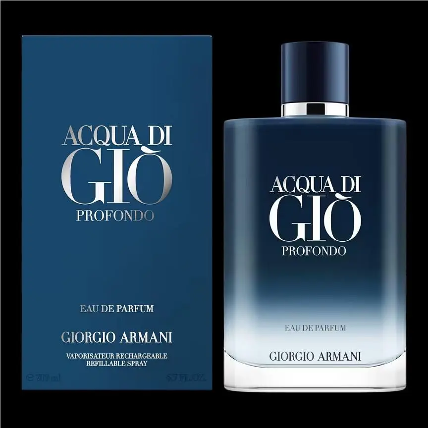 Acqua Di Gio Profondo  Men 6.7 oz 200 ml Eau De Parfum Spray by Giorgio Armani