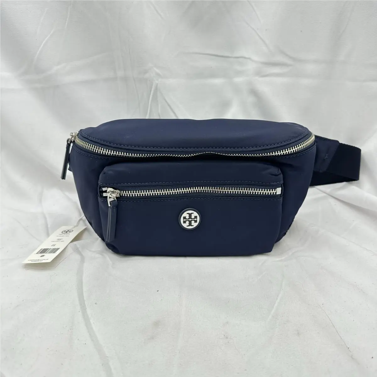 Tory Burch Unisex Belt Bag Fanny Pack Nylon 170436 Tory Navy