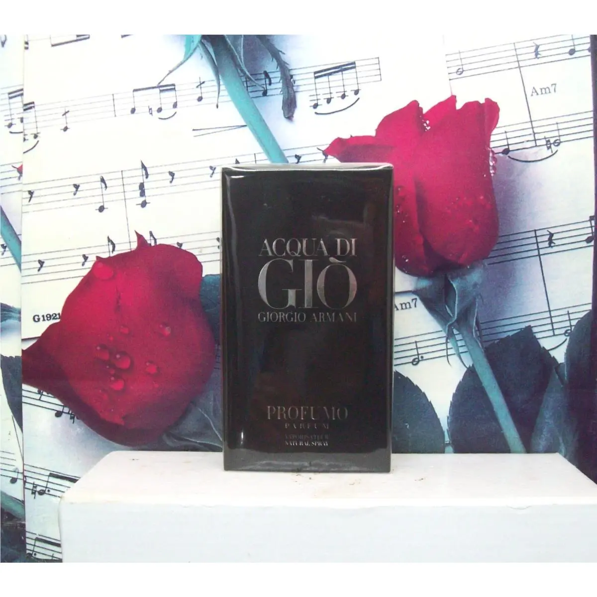 Acqua Di Gio Profumo By Giorgio Armani 2.5 Oz. Parfum Spray. Authentic