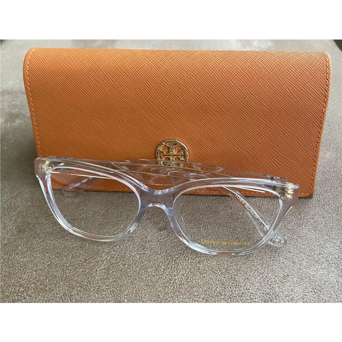 Tory Burch TY 2132U 1821 Clear Transparent Women`s Eyeglasses