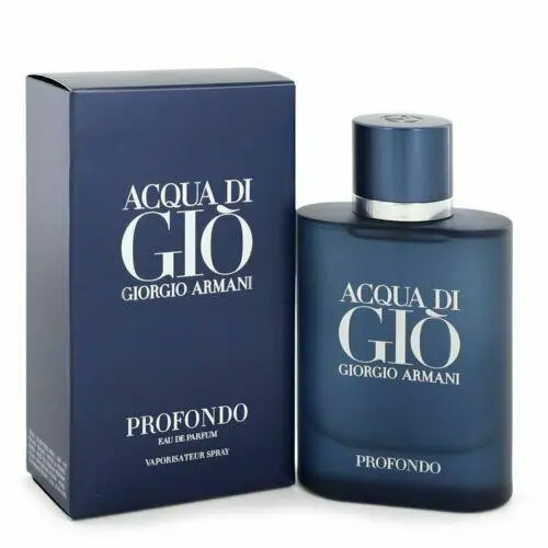 Acqua Di Gio Profondo Giorgio Armani Men 4.2 oz 125 ml Eau De Parfum Spray