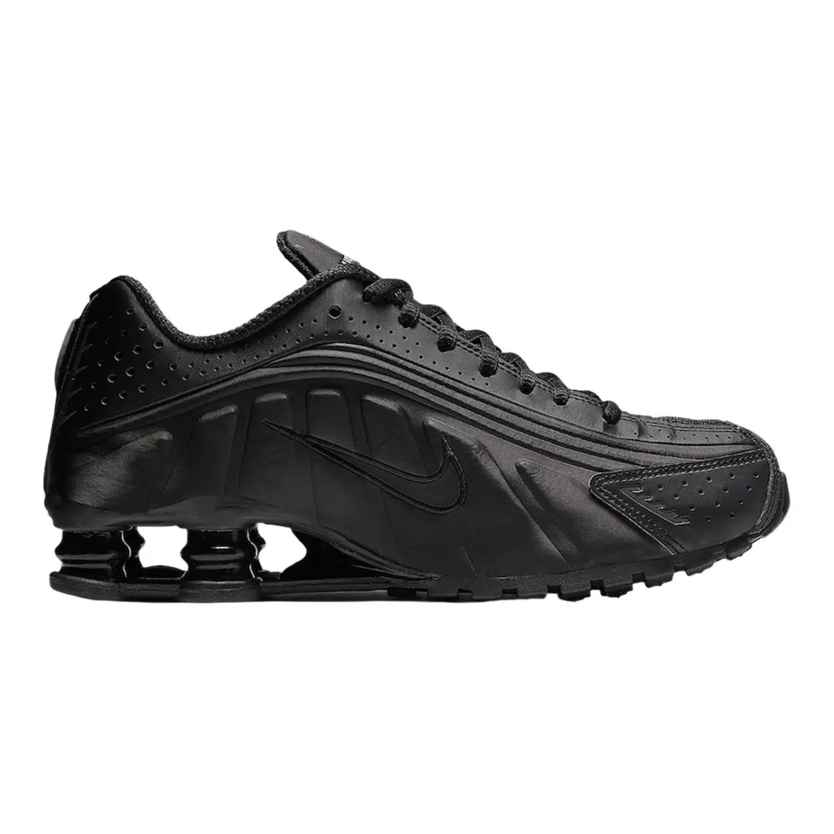 Nike shoes - NIKE Shox R4 - Shox - Black/Black-Max Orange 2