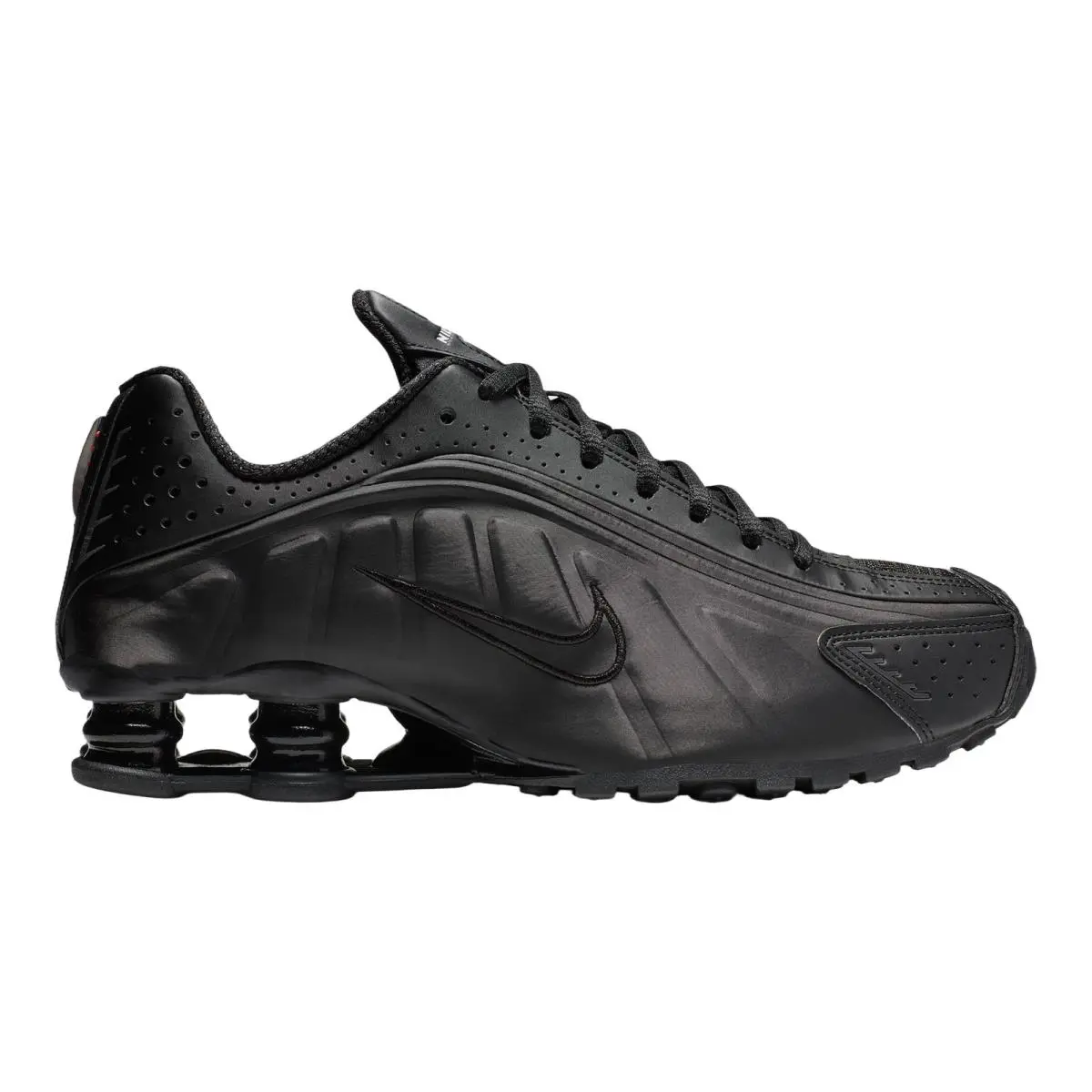Nike shoes - NIKE Shox R4 - Shox - Black/Black-Max Orange 5