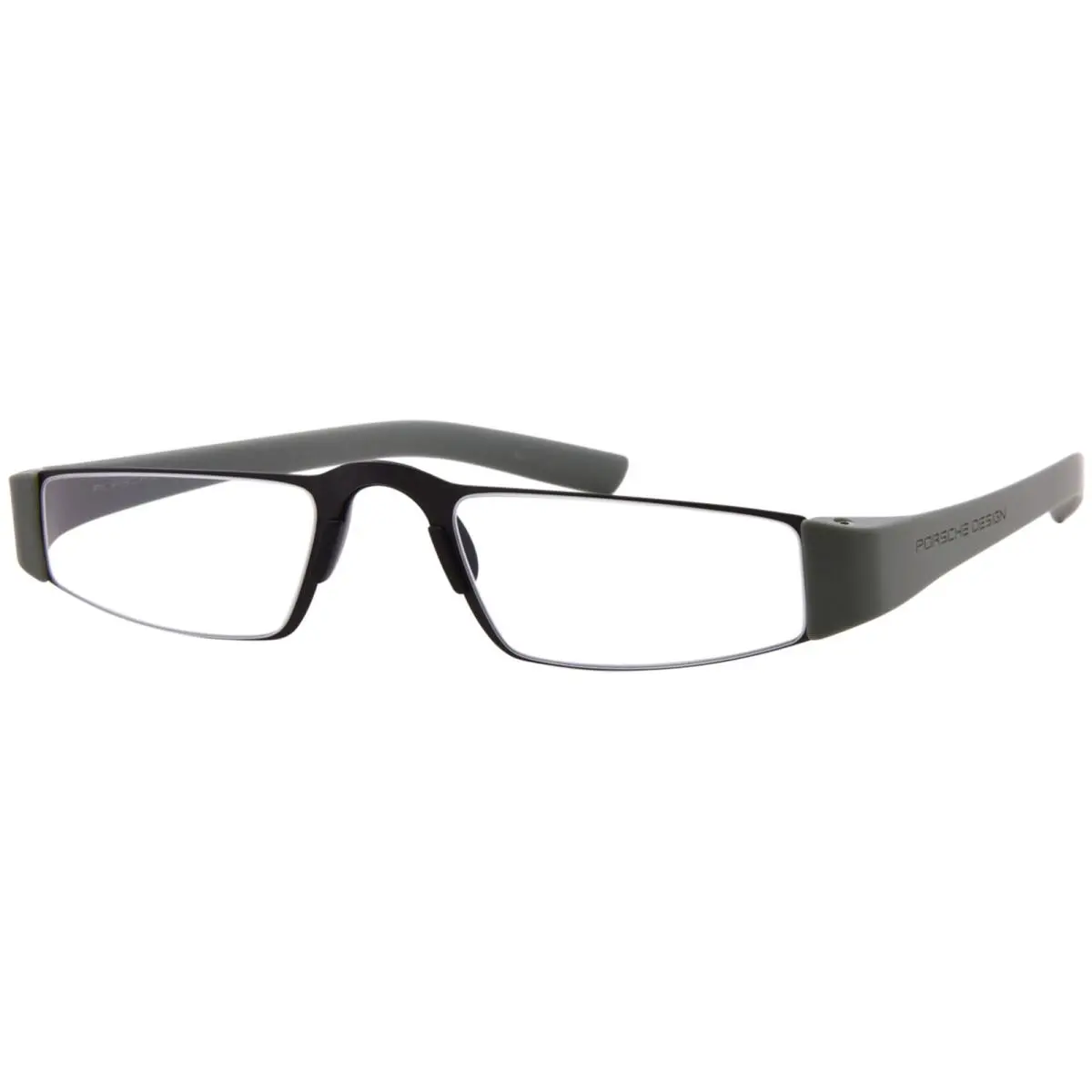 Porsche Design P8801V Reading Glasses Semi Rim Rectangle Shape