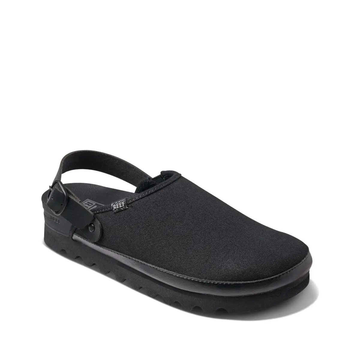 Reef Cushion Sage Hi Clog Women`s US 7 Black Round Toe Platform Shoes FROG586