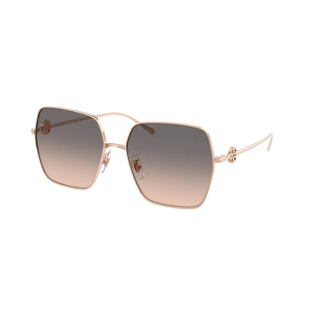 Tory Burch Women`s 58mm Rose Gold Camel Sunglasses TY6118D-3358G9-58