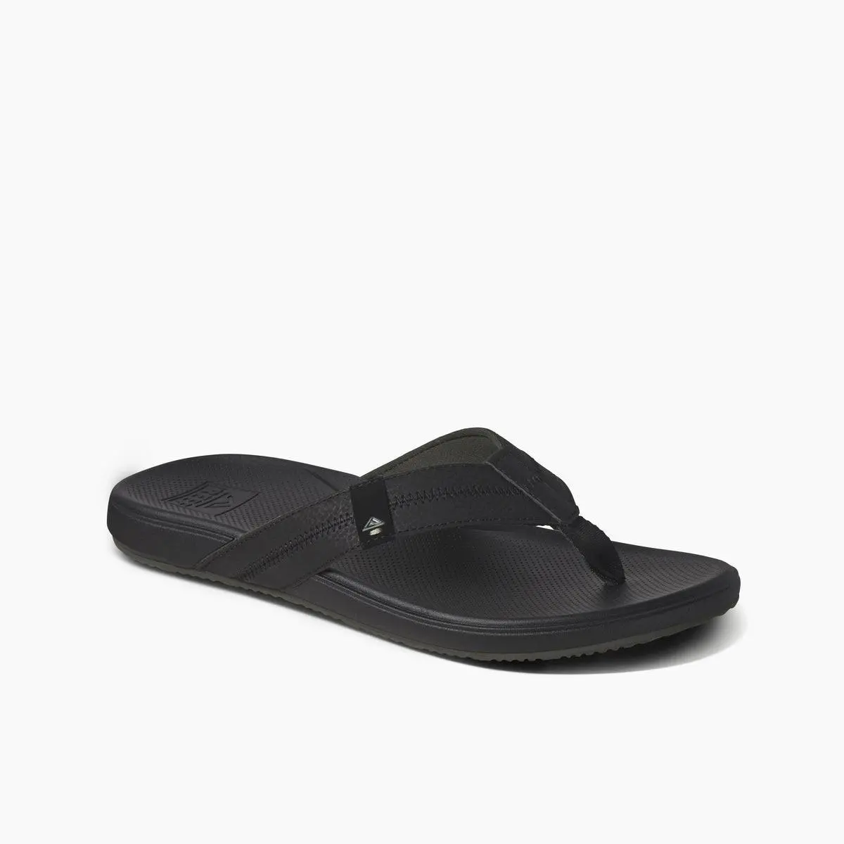 Reef Men`s Cushion Phantom 2.0 Flip Flop Regular Sandal - Black Size Options