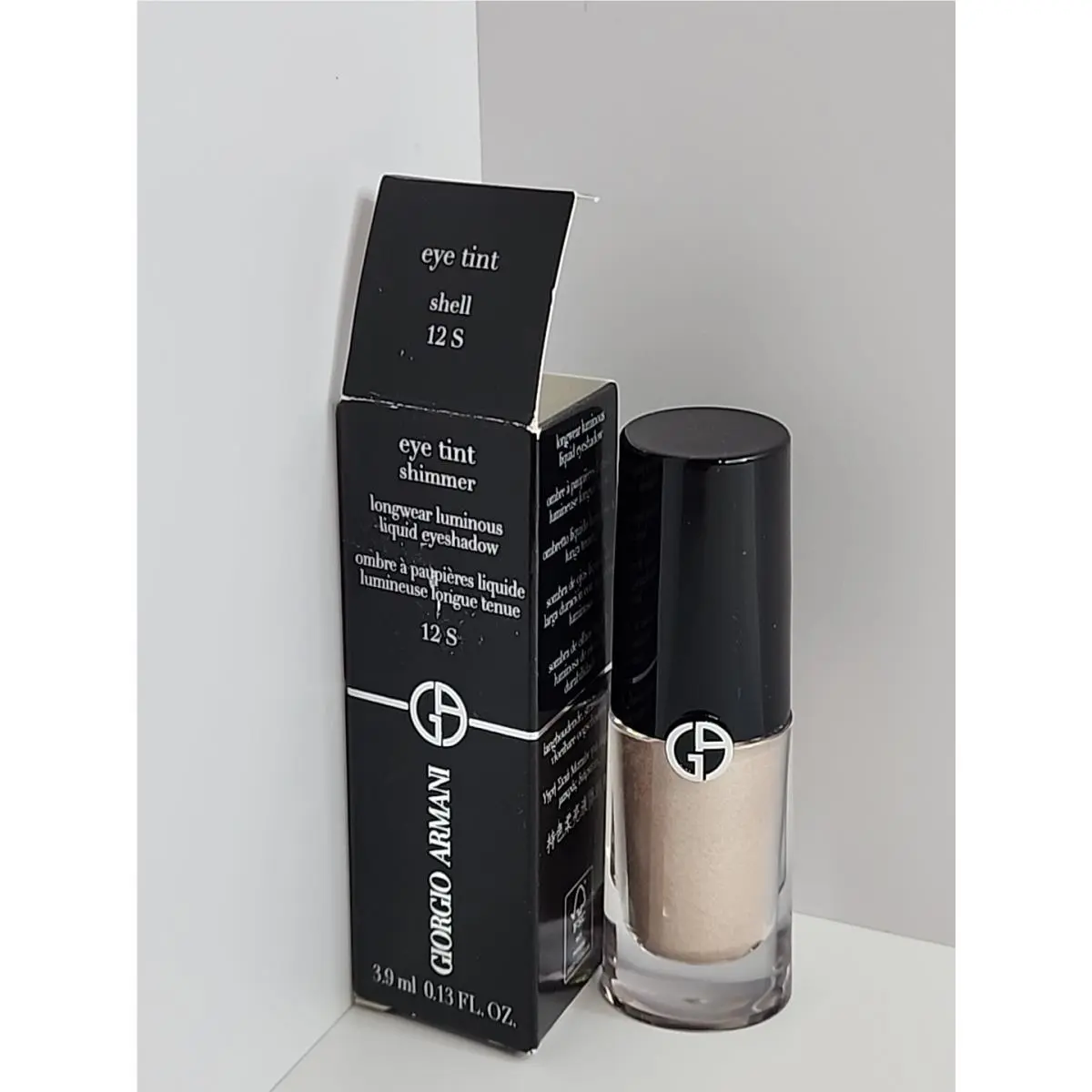 Eye Tint Liquid Eye Color In 12S Shell Shimmer by Giorgio Armani