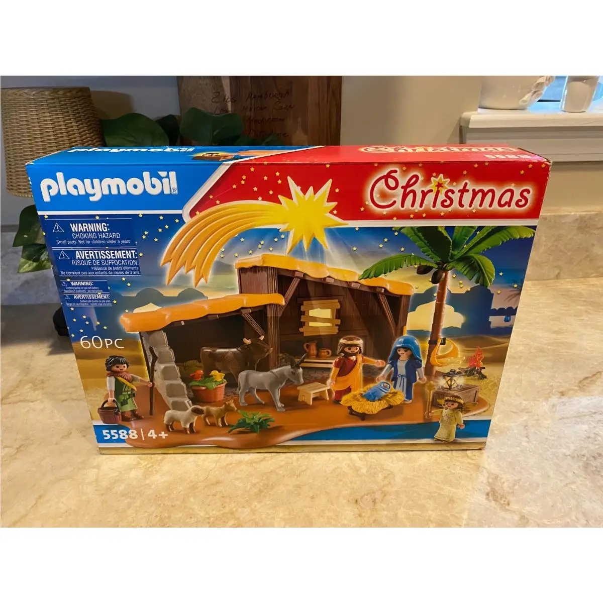 Playmobil Nativity Stable Manger Set - 5588 - - Christmas