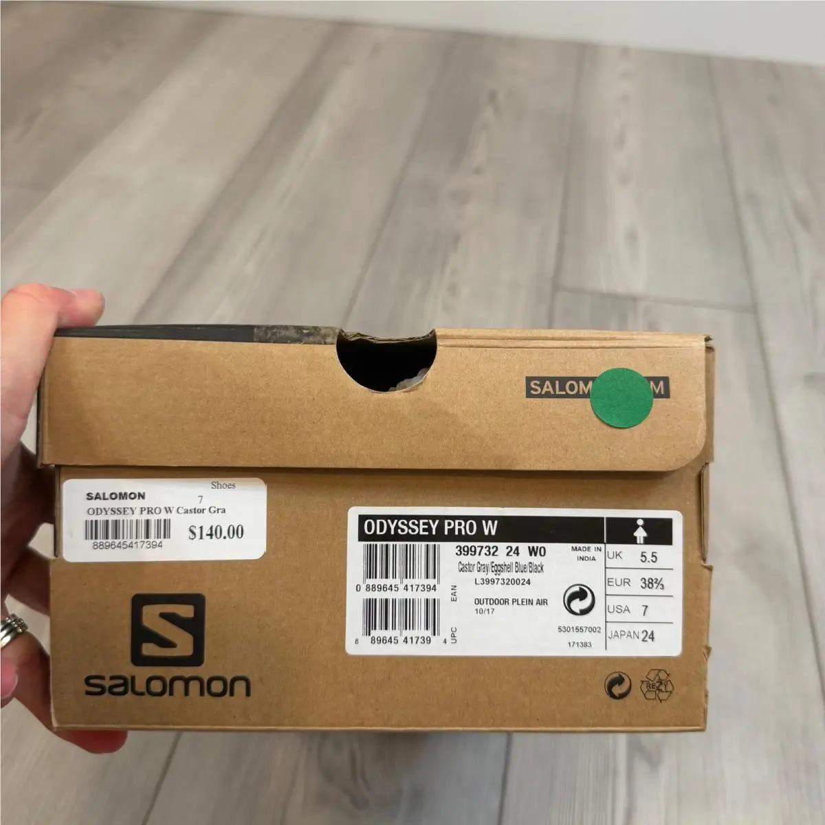 Salomon shoes - Salomon Odyssey Pro W - Odyssey Pro - Gray 9