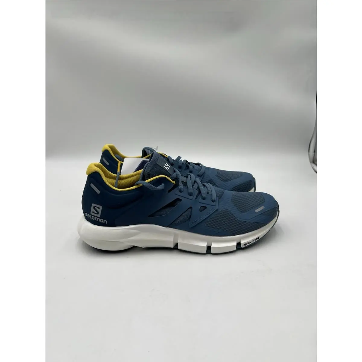 Salomon Predict 2 Mens Blue Yellow Infiniride Running Shoes 10.5